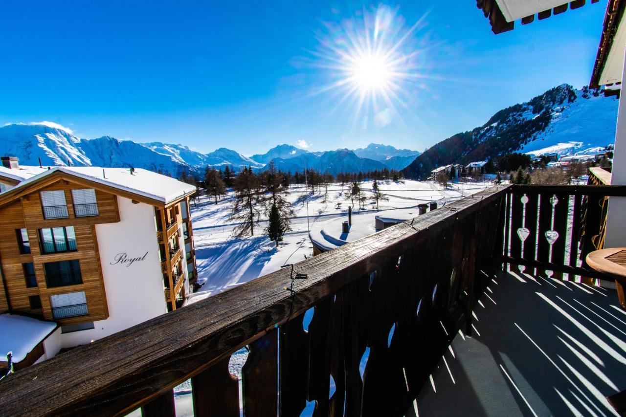 Haus Rhodania Mit Matterhornblick, Riederalp Mitte Bagian luar foto