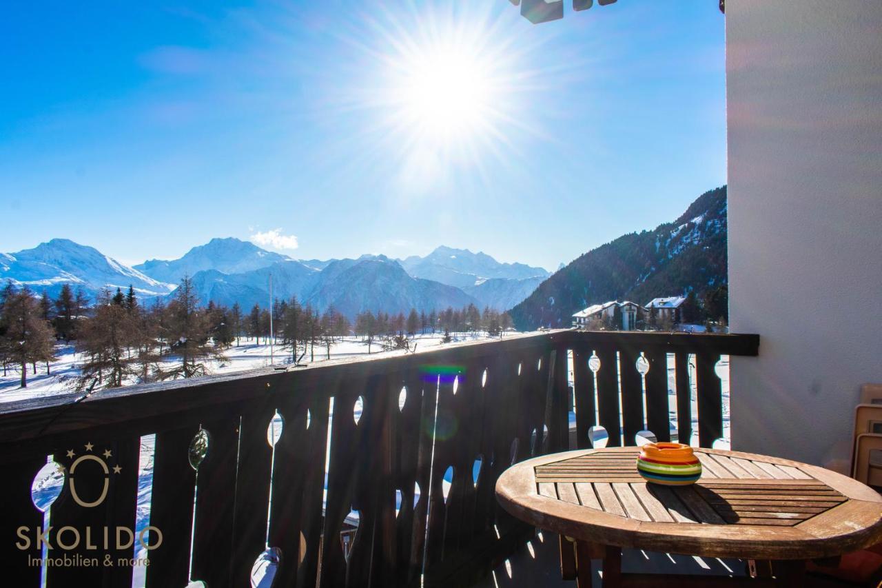 Haus Rhodania Mit Matterhornblick, Riederalp Mitte Bagian luar foto