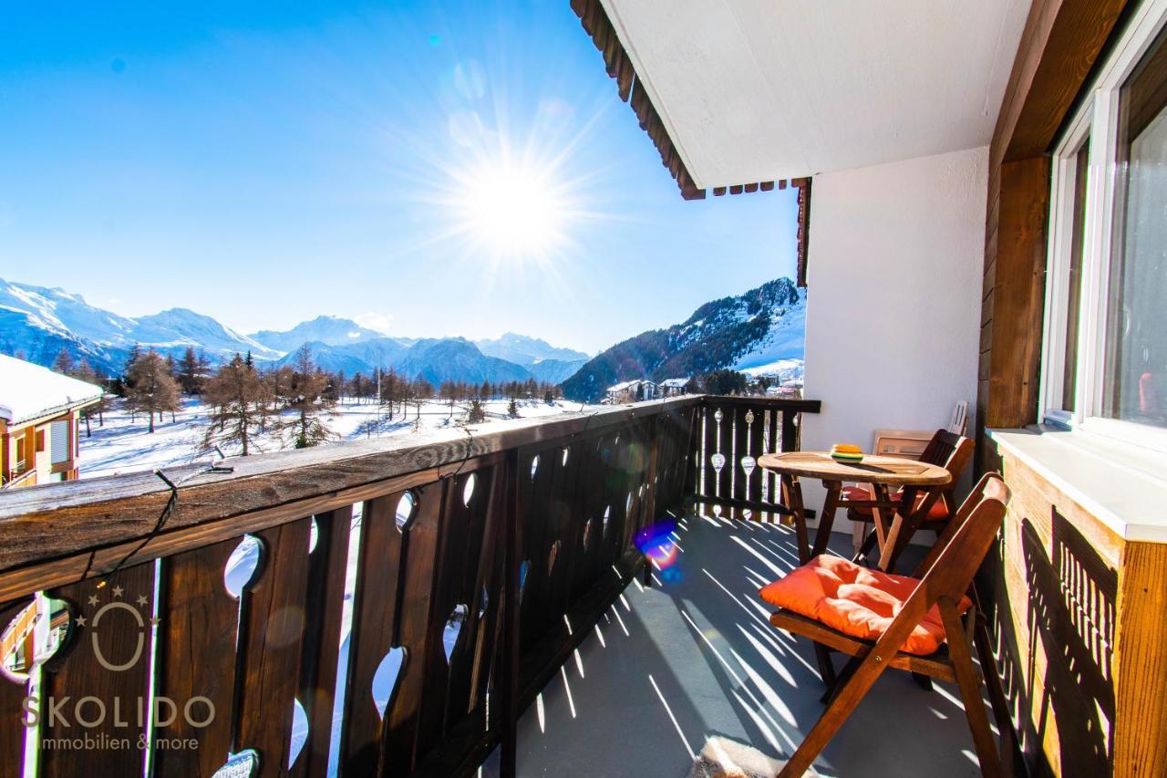 Haus Rhodania Mit Matterhornblick, Riederalp Mitte Bagian luar foto